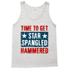star spangled hammered Tank Top