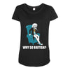 why so british Maternity Scoop Neck T-shirt