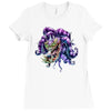 jester head Ladies Fitted T-Shirt
