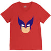 wolverine mask V-Neck Tee