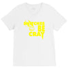 snitches be cray V-Neck Tee