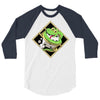 snake green 3/4 Sleeve Shirt