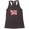 guitar hero logo Racerback Tank