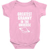 Greatest Granny In The Universe Baby Onesie