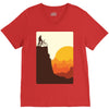 break on the mountain V-Neck Tee