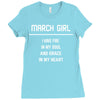 March Girl Ladies Fitted T-Shirt