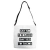 drugs and tacos Adjustable Strap Totes