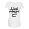 if found on ground please Maternity Scoop Neck T-shirt