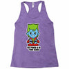 lil captain planet Racerback Tank