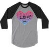 love (4) 3/4 Sleeve Shirt