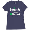 Irish I Were Drunk Ladies Fitted T-Shirt