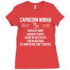 Capricorn Woman Ladies Fitted T-Shirt