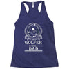 Golfer Dad Racerback Tank
