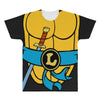 Turtles Leonardo Armor All Over Men's T-shirt