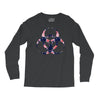 floral hazard Long Sleeve Shirts