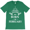 the best teachers are born in february T-Shirt