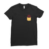 Heart Pocket Ladies Fitted T-Shirt