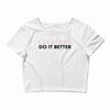 Lesbians Do It Better Crop Top