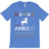 santa aries xhristmas ugly t shirts T-Shirt