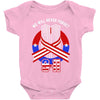 memorial day 2018 911 we will never  fotget Baby Bodysuit