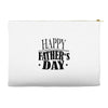 happy father day greeting Accessory Pouches