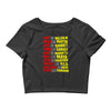 fight, dream, lead! Crop Top