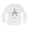birthday unicorn family series brother Long Sleeve Shirts