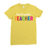 Kindergarten Teacher Ladies Fitted T-Shirt