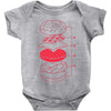 cheeseburger Baby Bodysuit