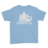 roughin' it roughing trailer camping camp Youth Tee