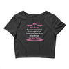 Dear Daddy, Thanks for Being my Dad Baby Boy Letter to Father Crop Top