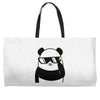 panda bear Weekender Totes
