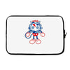 skull bolt Laptop sleeve