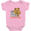 This Girl Loves Her Chow Chow Baby Onesie