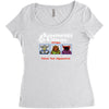 basements and kittens Women's Triblend Scoop T-shirt