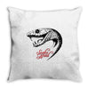 snake head Throw Pillow