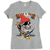 pirate loyal to none Ladies Fitted T-Shirt