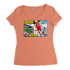 roy of the rovers ideal birthday present or gift Women's Triblend Scoop T-shirt