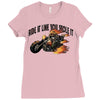 ride it like you stole it Ladies Fitted T-Shirt