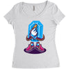 used to be cool Women's Triblend Scoop T-shirt