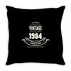 premium vintage 1984 classic perfectly aged limited edition Throw Pillow