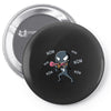 venom nom nom Pin-back button