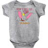 Don't Just Fly Soar Dumbo Baby Bodysuit