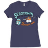 serotonin &amp; the dopamines Ladies Fitted T-Shirt