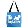 the dogfather west highland white Tote Bags