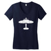 heinkel he111 bomber germany deutschland Women's V-Neck T-Shirt
