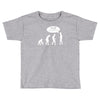banksy funny human evolution indie Toddler T-shirt
