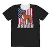 usa boxer flag All Over Women's T-shirt