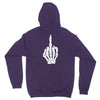 Flipping Someone Off Unisex Hoodie