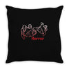 horror hands Throw Pillow
